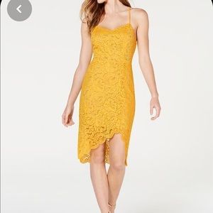 Yellow lace Dress